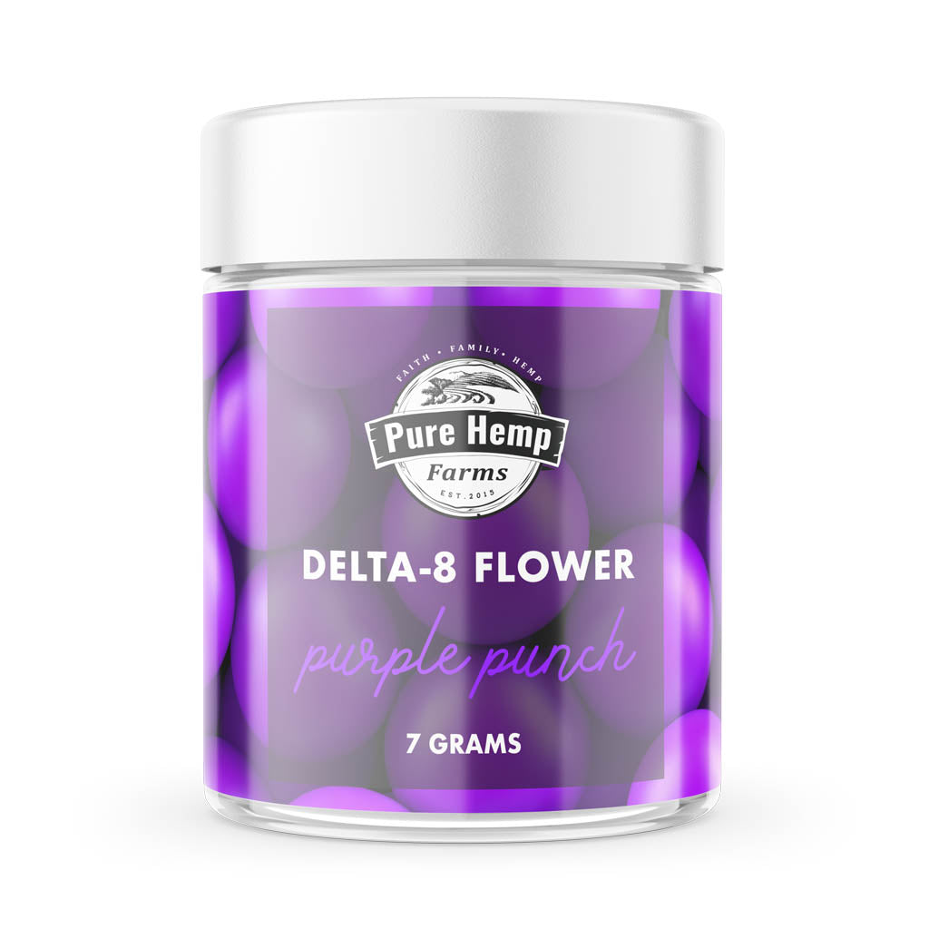 Purple Punch Delta-8 THC Flower