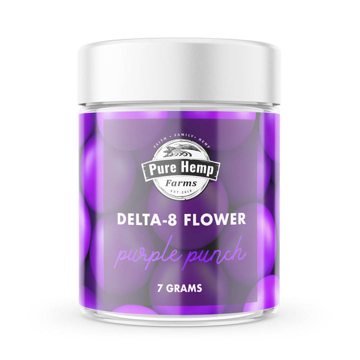 Purple Punch Delta-8 THC Flower